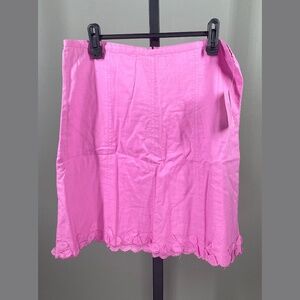 NEW Guess Skirt Womens 26 pink cotton colorful casual
